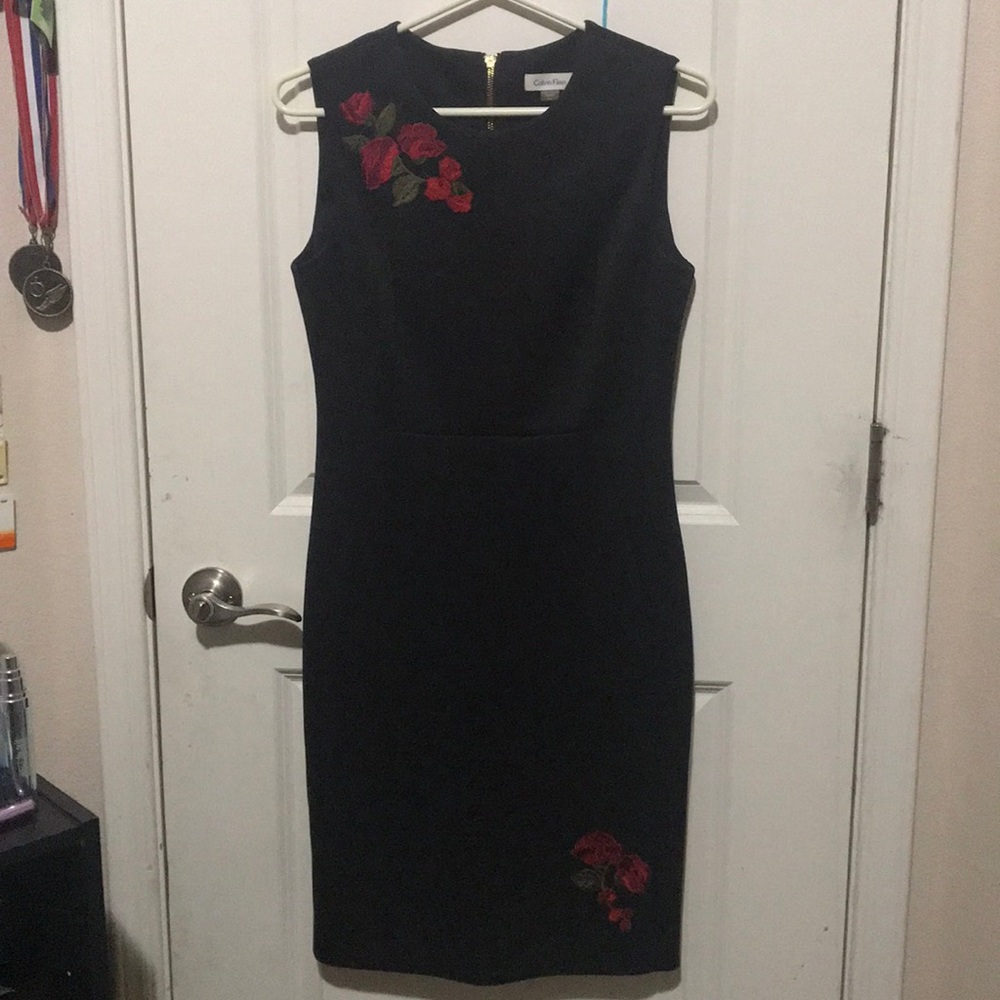 Calvin Klein Scuba Sheath Dress Size 10